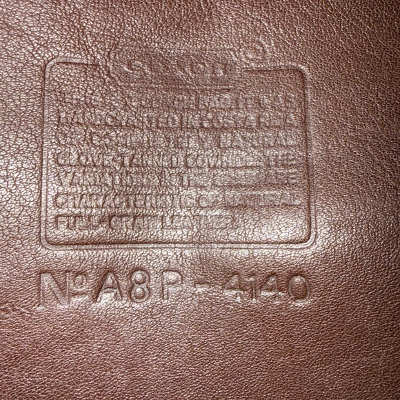 Vintage COACH Mahogany Brown Leather Soho Lafayette Tote/Shoulder Bag #4140 - Picture 7 of 10